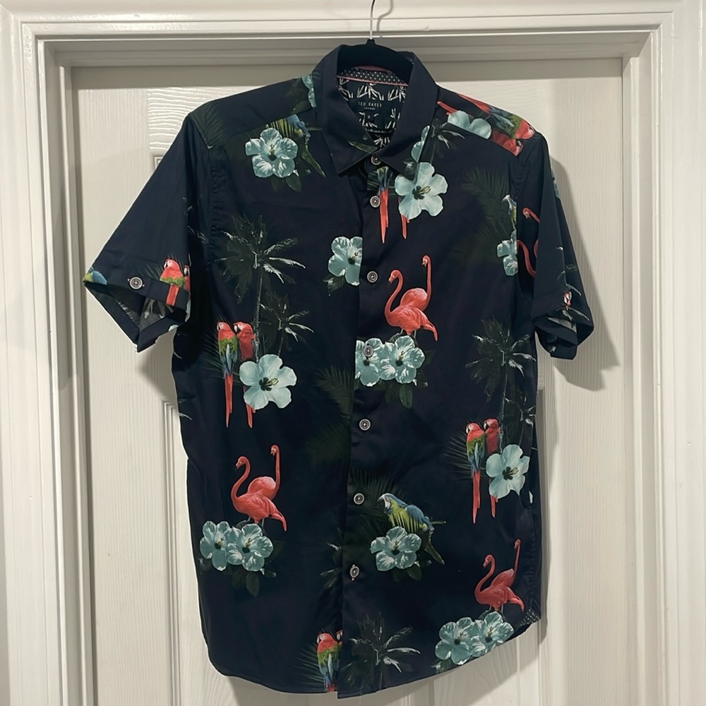 Ted Baker Men’s Short Sleeved Buttoned Shirt